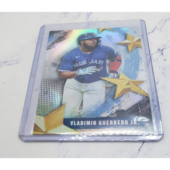 2025 Topps Series 1 Stars of MLB Vladimir Guerrero Jr. Toronto Blue Jays #SMLB-7 - Picture 3 of 4